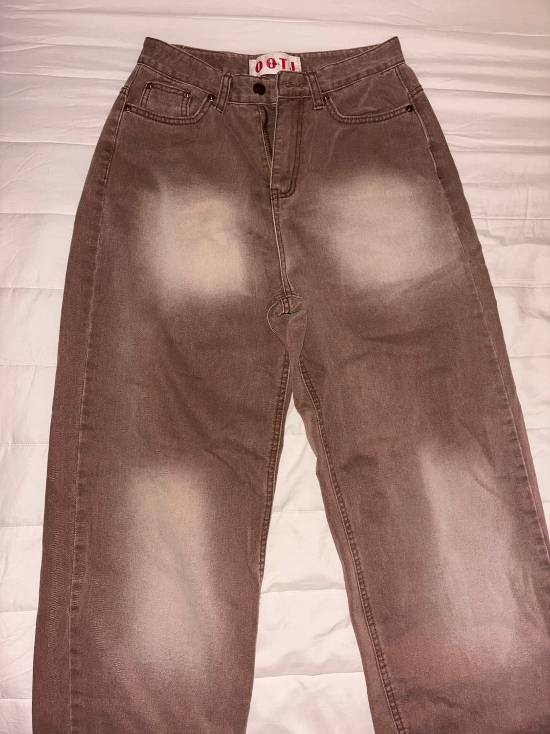 ootj 너드모리 브라운 바지  상품이미지1