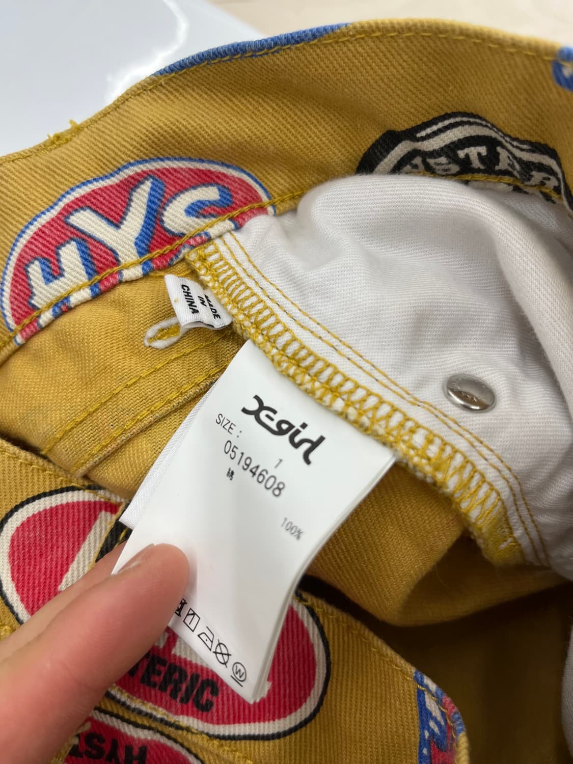 28) X-GIRL Y2K PANTS 상품이미지5