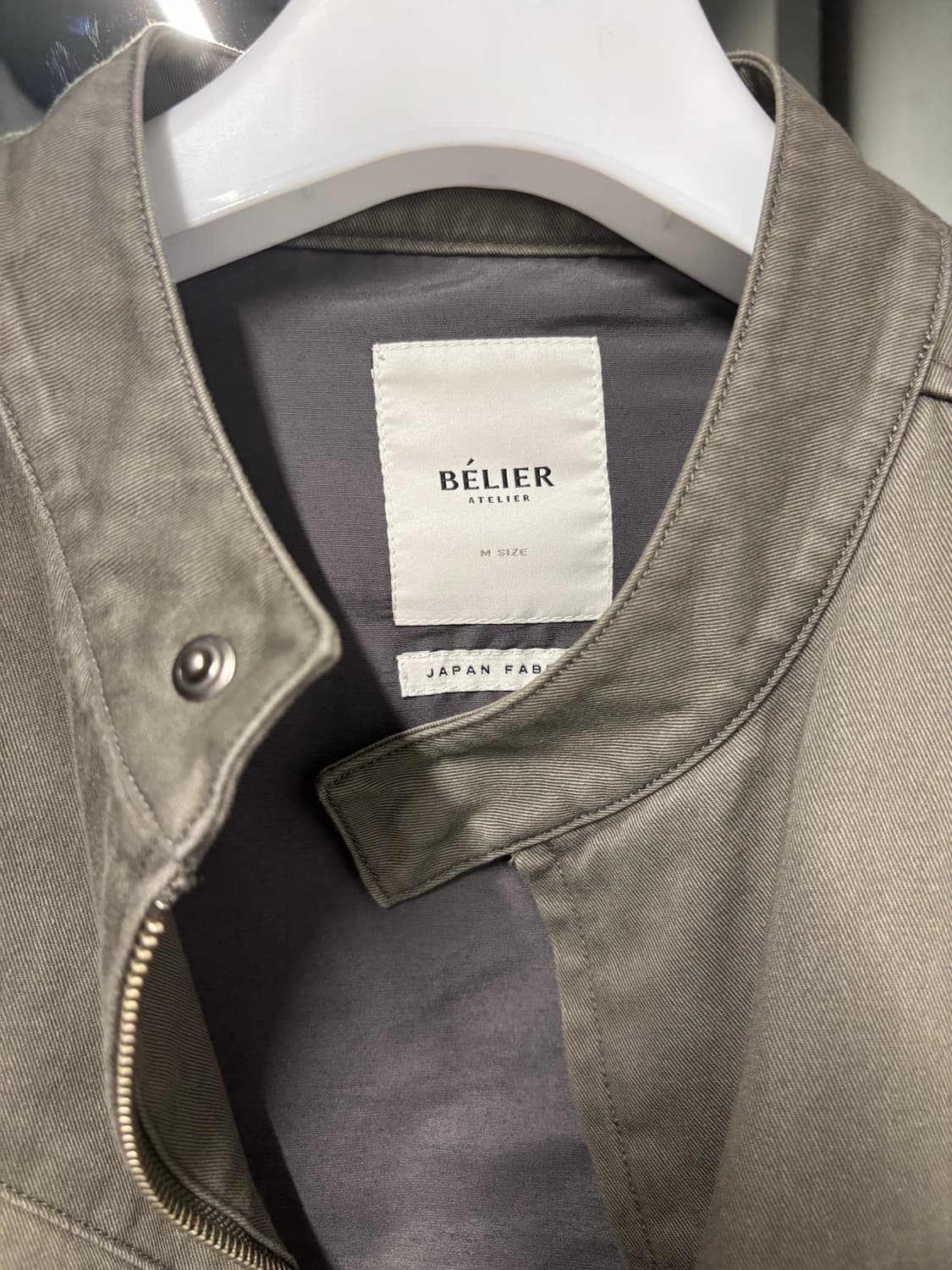 벨리에 세리프 해링턴 자켓 올리브 M사이즈 상품이미지2