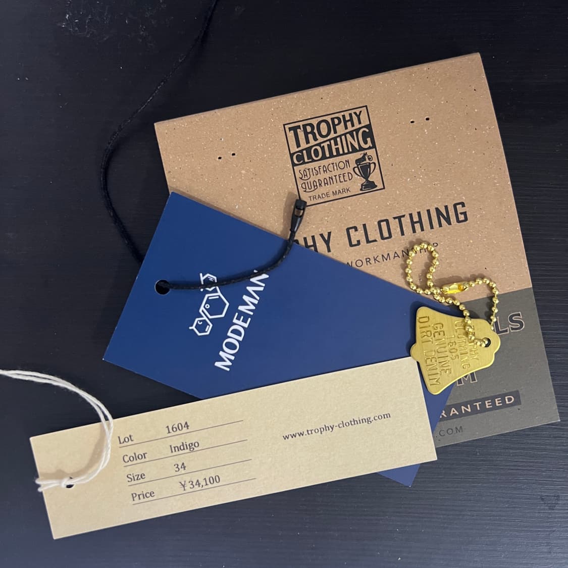 Trophy Clothing 1604 Dirt Denim 상품이미지8