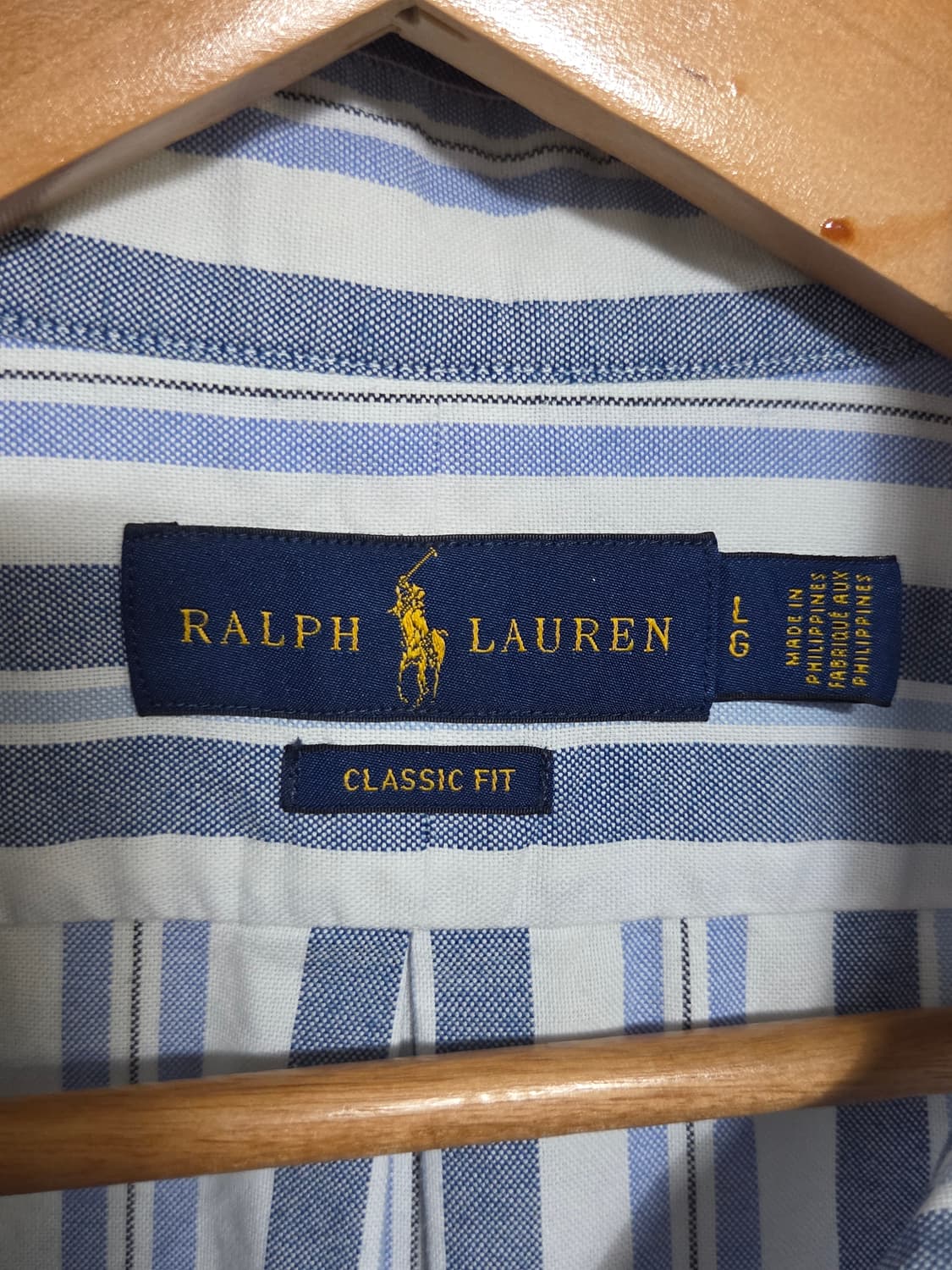 [폴로 랄프로렌] 클래식 핏 멀티 스트라이프 코튼 셔츠 | 00218 상품이미지3