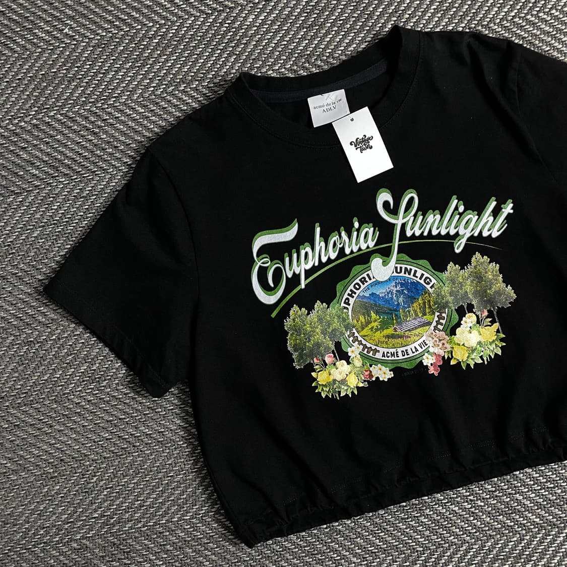 아크메드라비 빅로고 크롭 티셔츠o 3350 상품이미지3