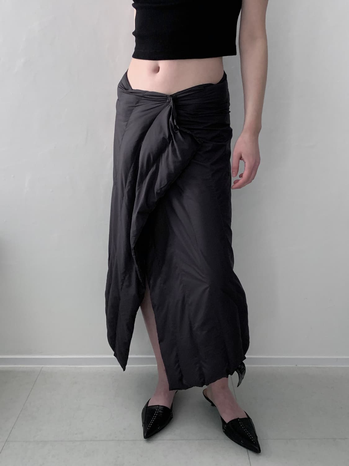 Padded Wrap Skirt 상품이미지2