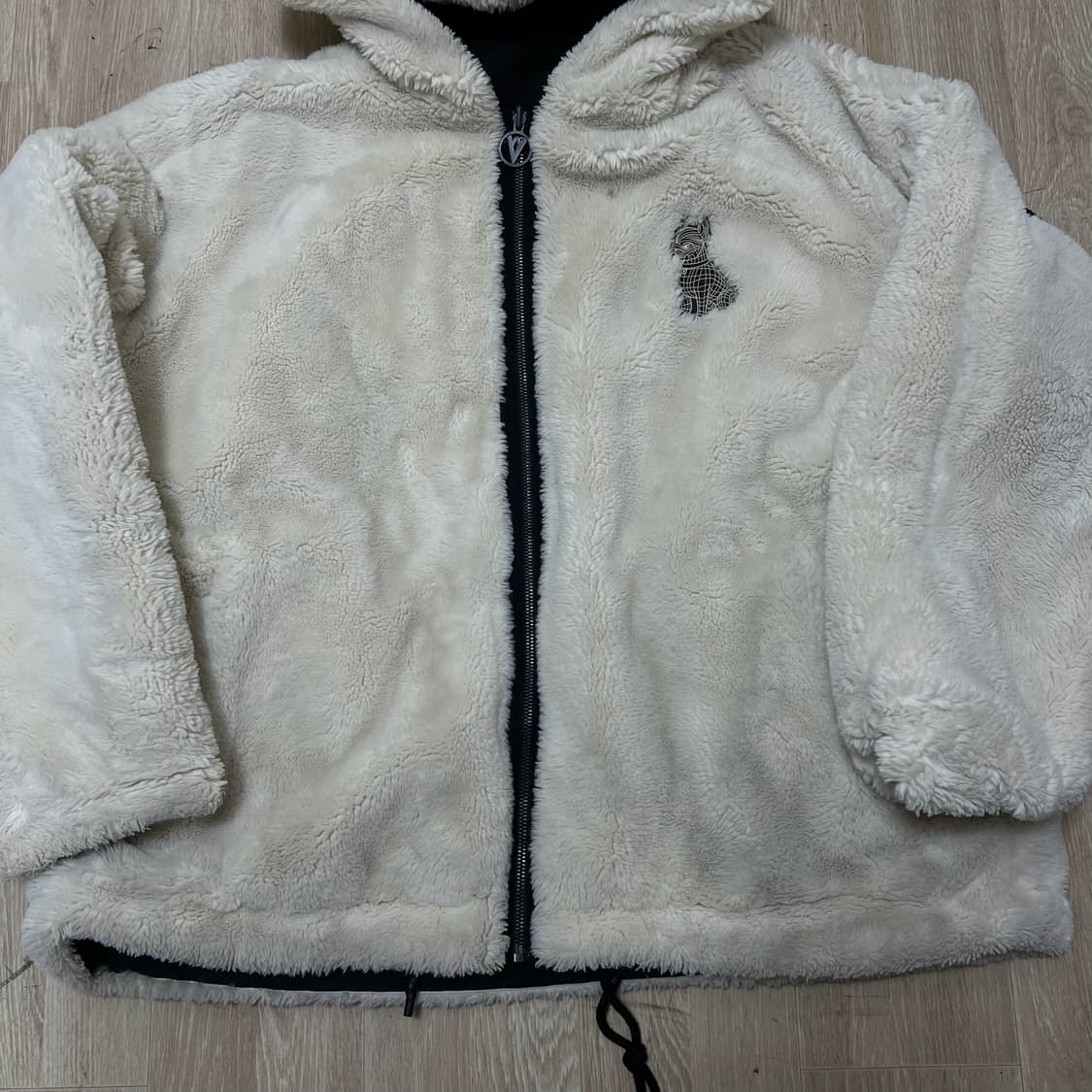 라이프워크 빅로고 리버시블 후리스 패딩 L/100  상품이미지6