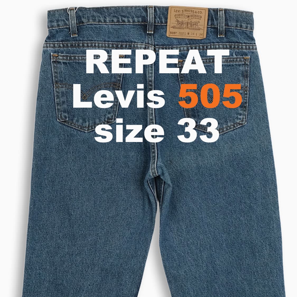 리바이스 505 오렌지탭 90sUSA OR5053468 상품이미지1