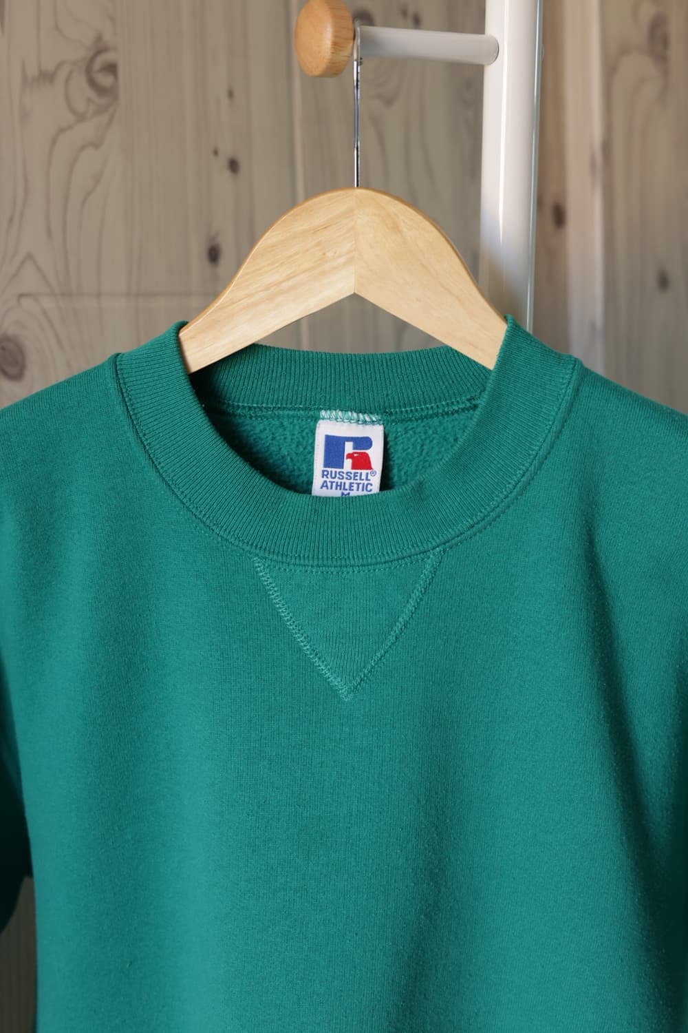 러셀 Made in USA 90s 맨투맨 스웻셔츠 teal컬러 M 상품이미지2