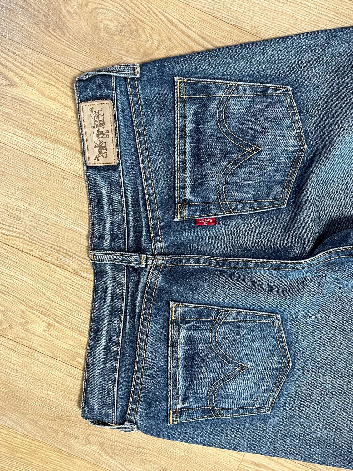 Levi's) 리바이스 578 로우라이즈 부츠컷 데님 27,26 상품이미지3