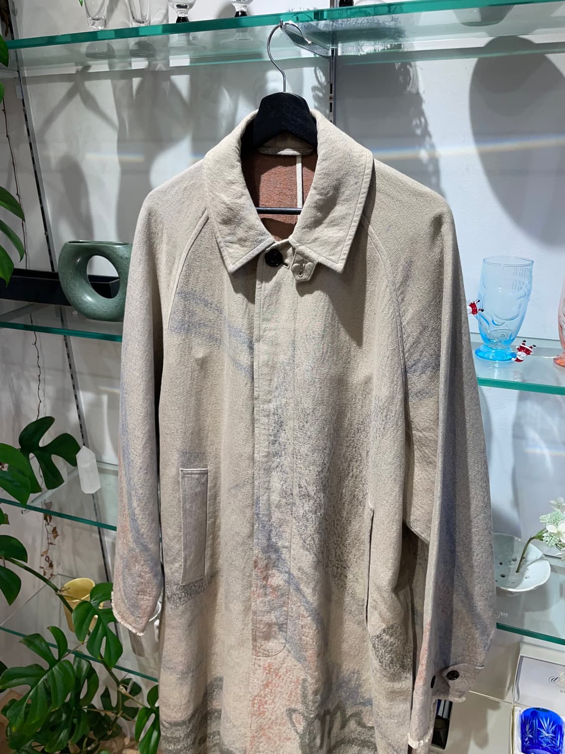 YOKE jacquard bal collar coat 상품이미지3