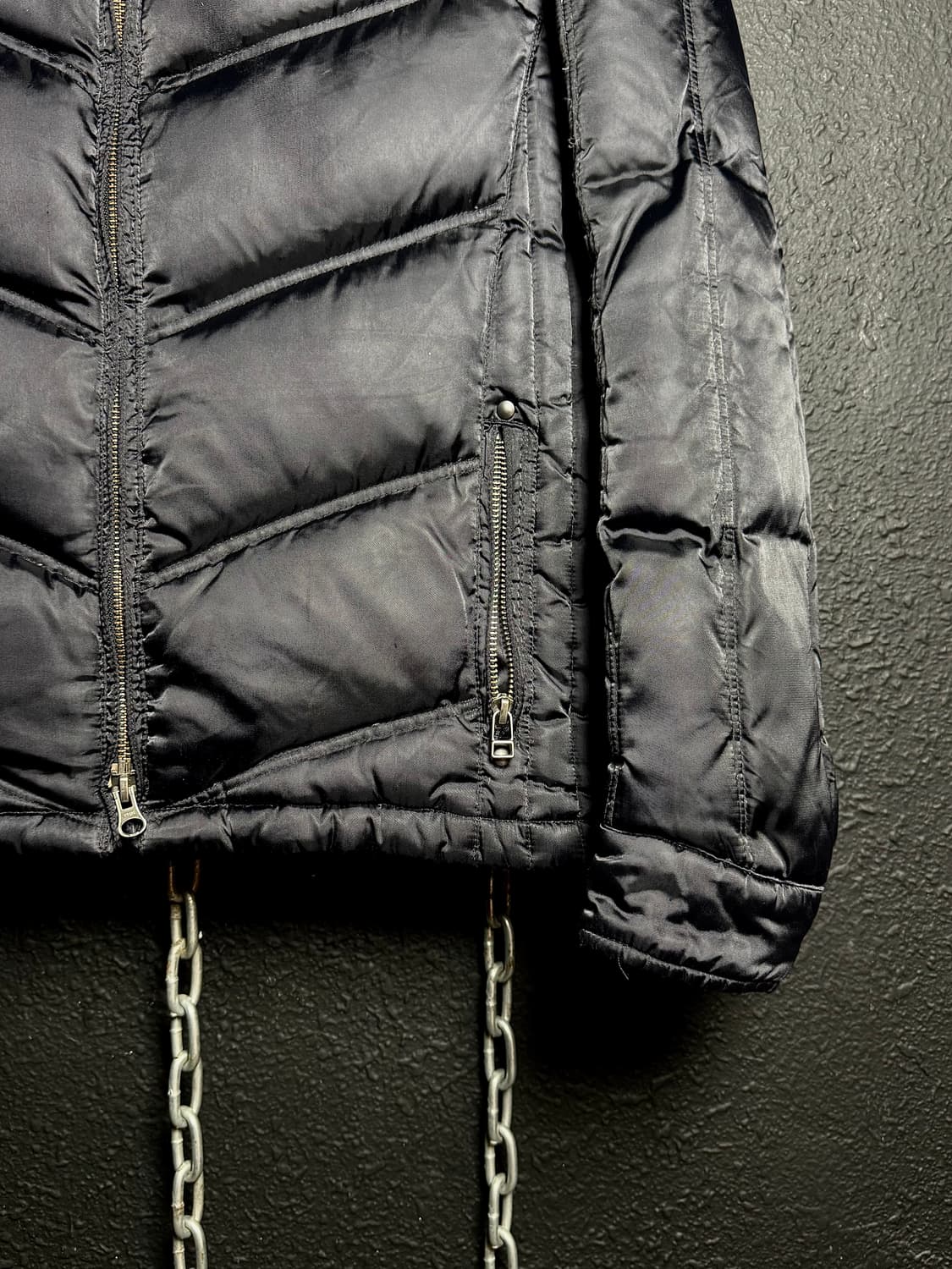 MICHEL KLEIN – Black Down Jacket  1981년  상품이미지4
