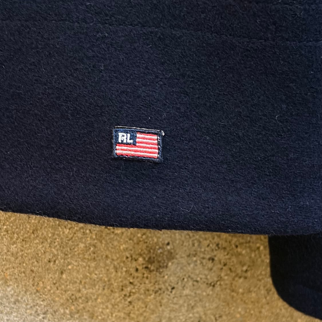 90s USA 빈티지 폴로랄프로렌 폴로진스 오리지널 피코트 울코트 상품이미지7
