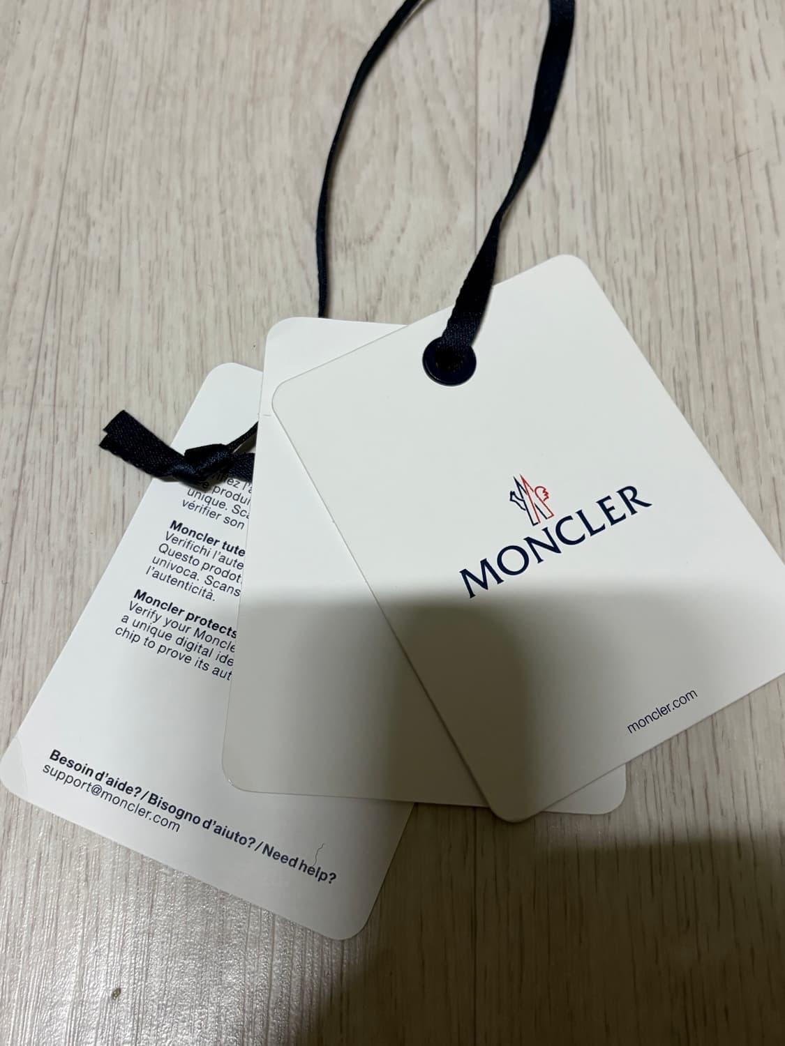 몽클레어 패딩 울 후드 블랙 6 상품이미지7