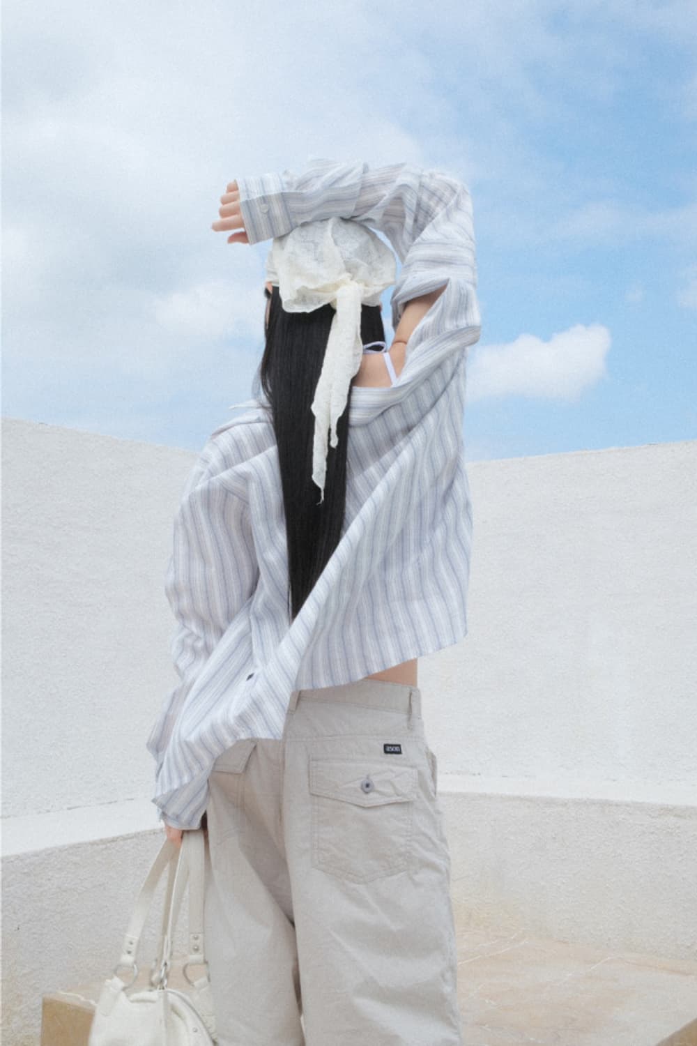 애즈온 피터 팬츠 라이트베이지 상품이미지4