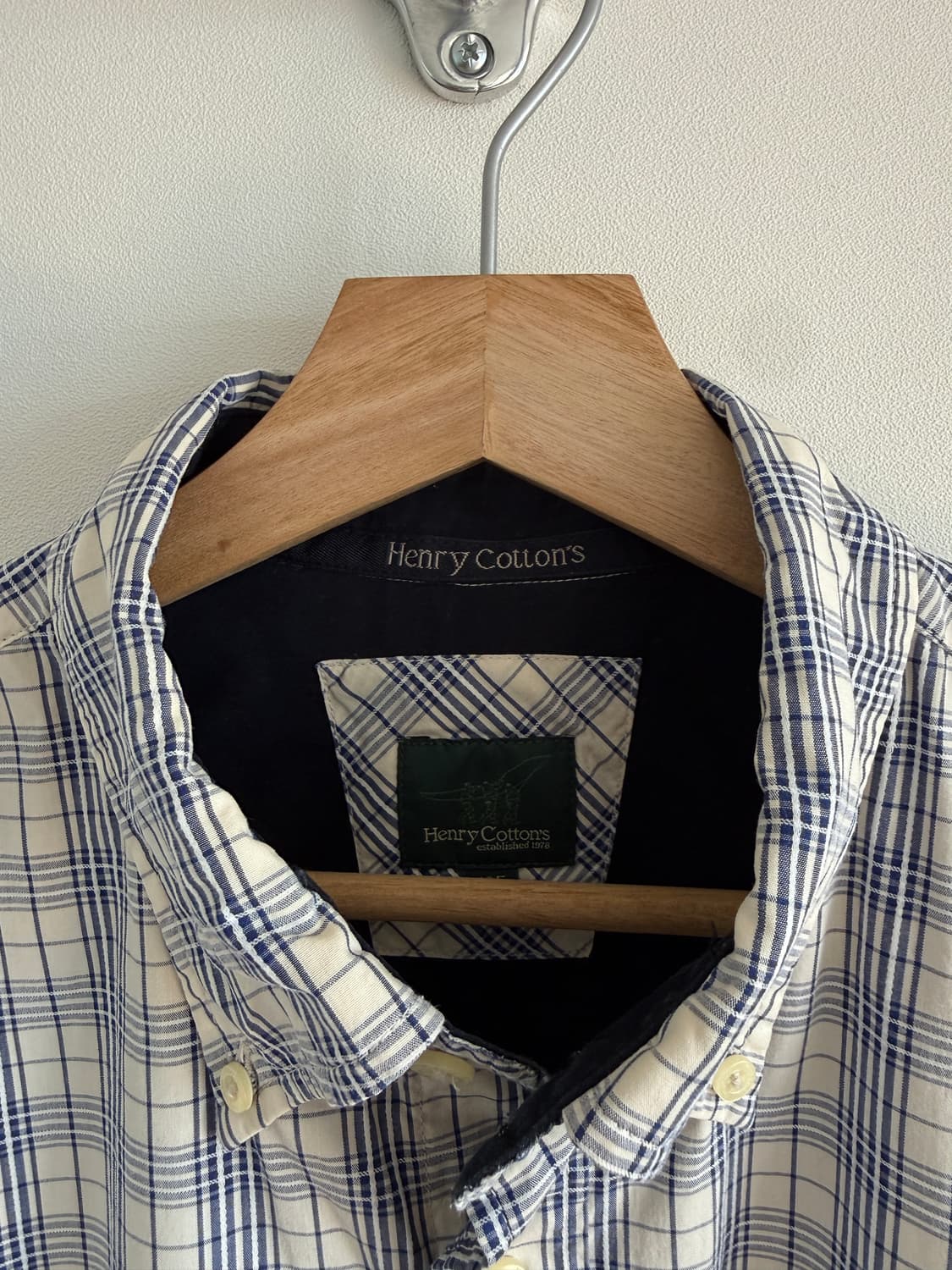 헨리코튼(Henry Cotton) 체크 셔츠 상품이미지7