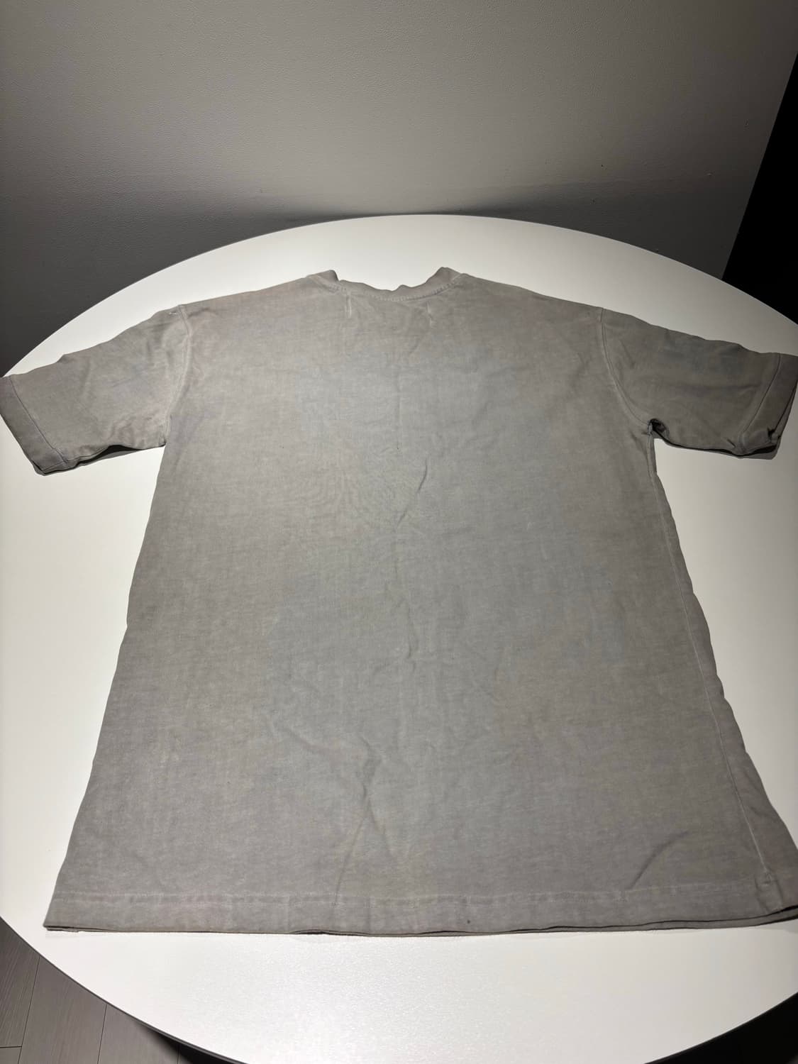 (미착용/떨이) LYPH 그레이 로봇 프린팅 반팔 티셔츠 M 상품이미지3