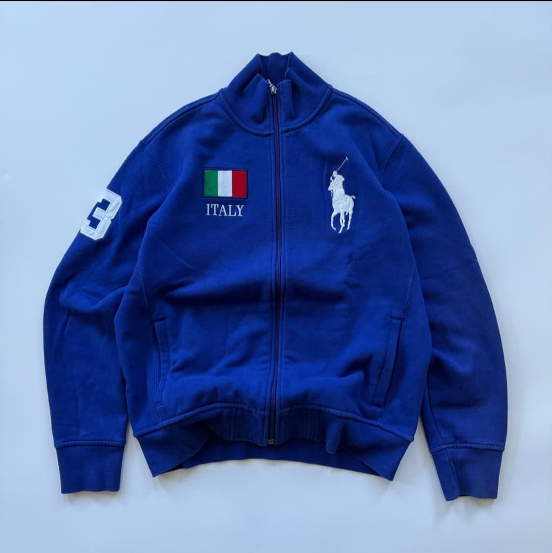 "급쳐" 폴로 랄프로렌 빅포니 이탈리아 코튼 집업 상품이미지1