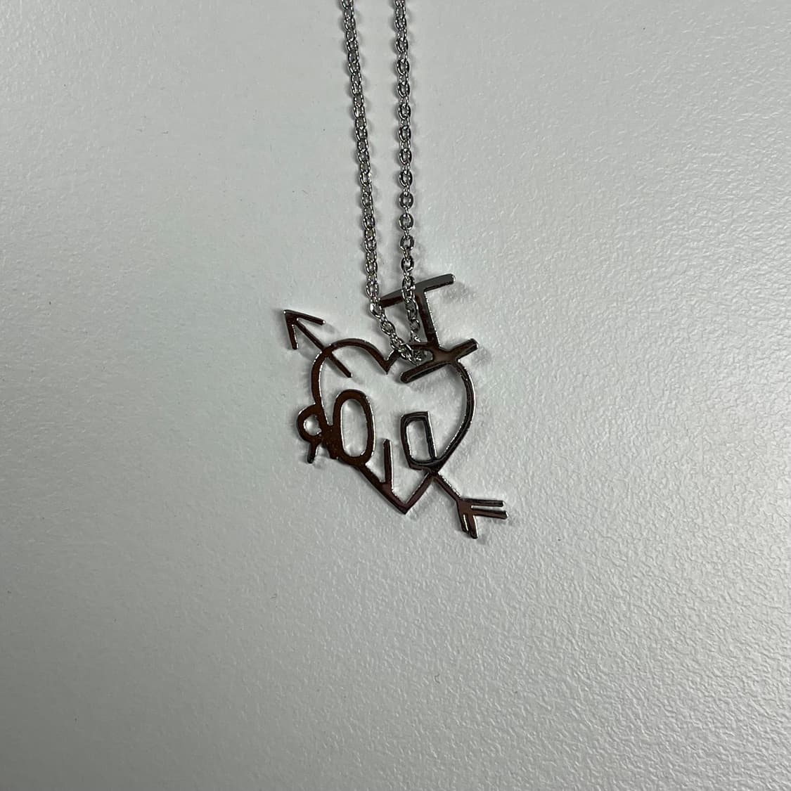 디올 하트 애로우 목걸이 상품이미지6