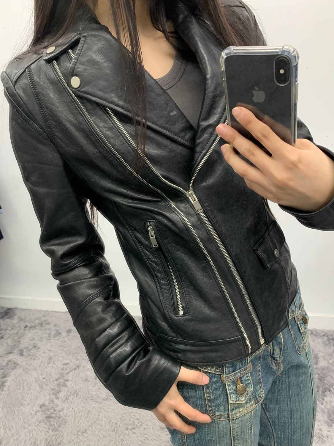 더블지퍼 램스킨 라이더 상품이미지1