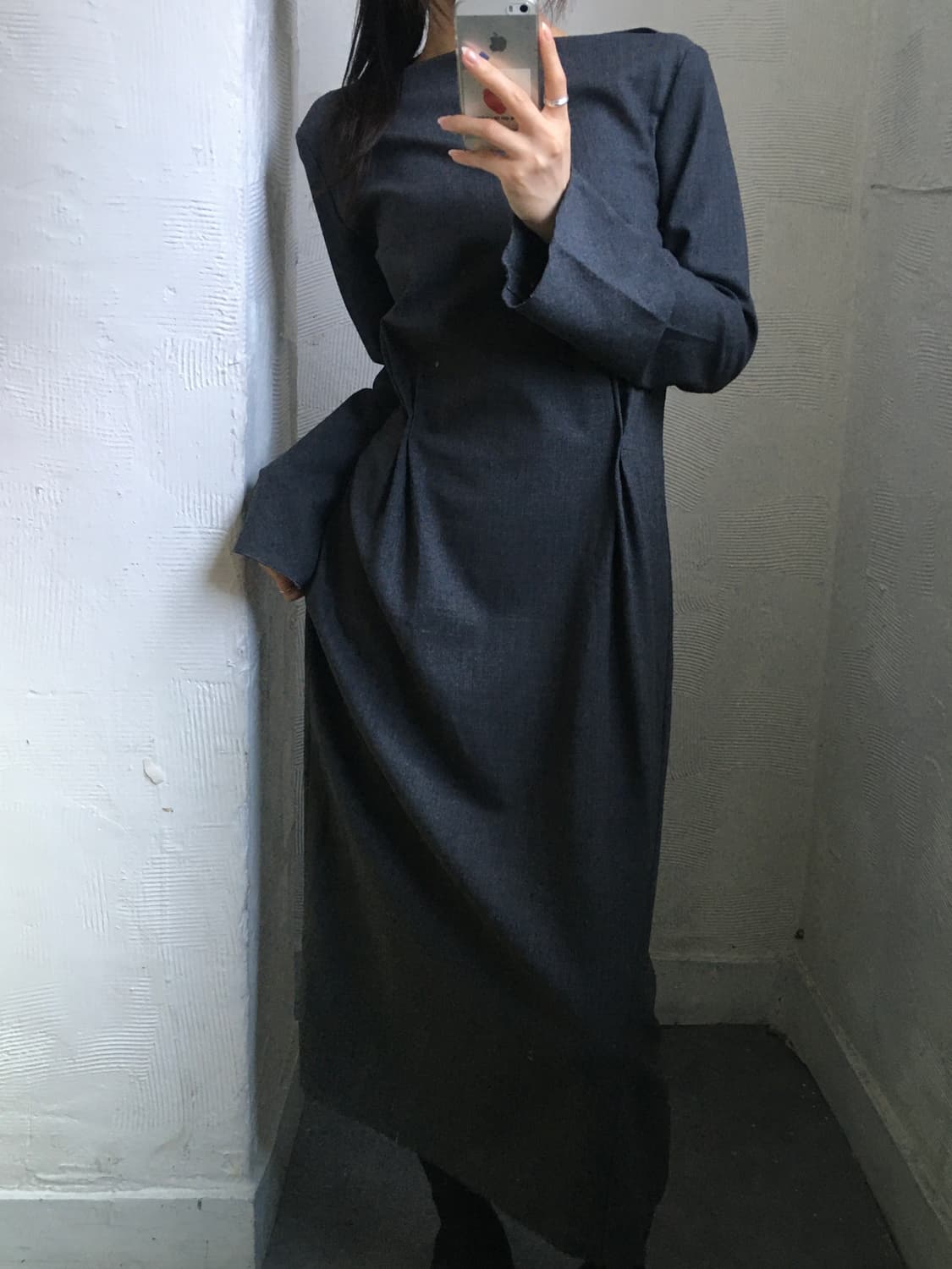 Jil Sander 질샌더 보트넥 쉐스 드레스 상품이미지2