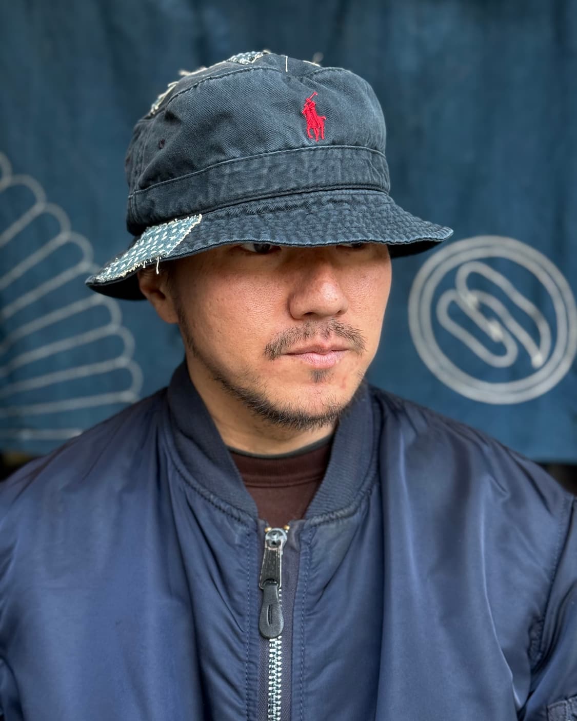 폴로 랄프로렌 사시코 패치워크 코튼 버킷햇 L/XL 상품이미지7