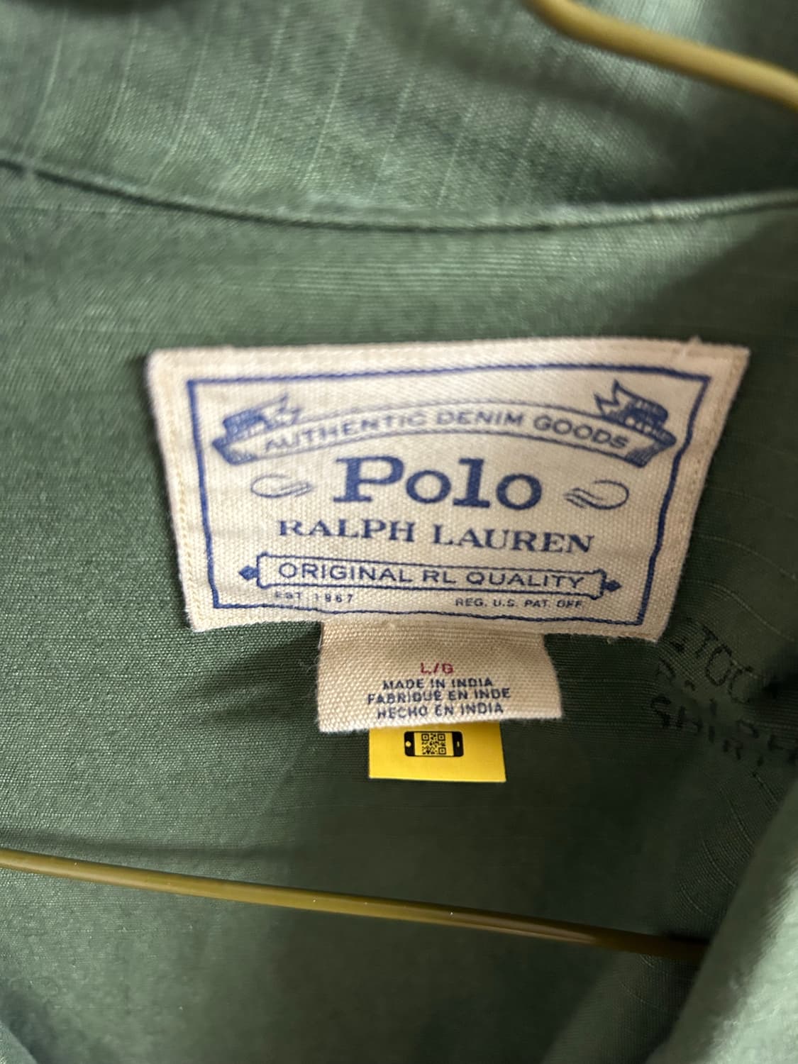 폴로랄프로렌 립스탑 정글퍼티그 L팜 상품이미지4