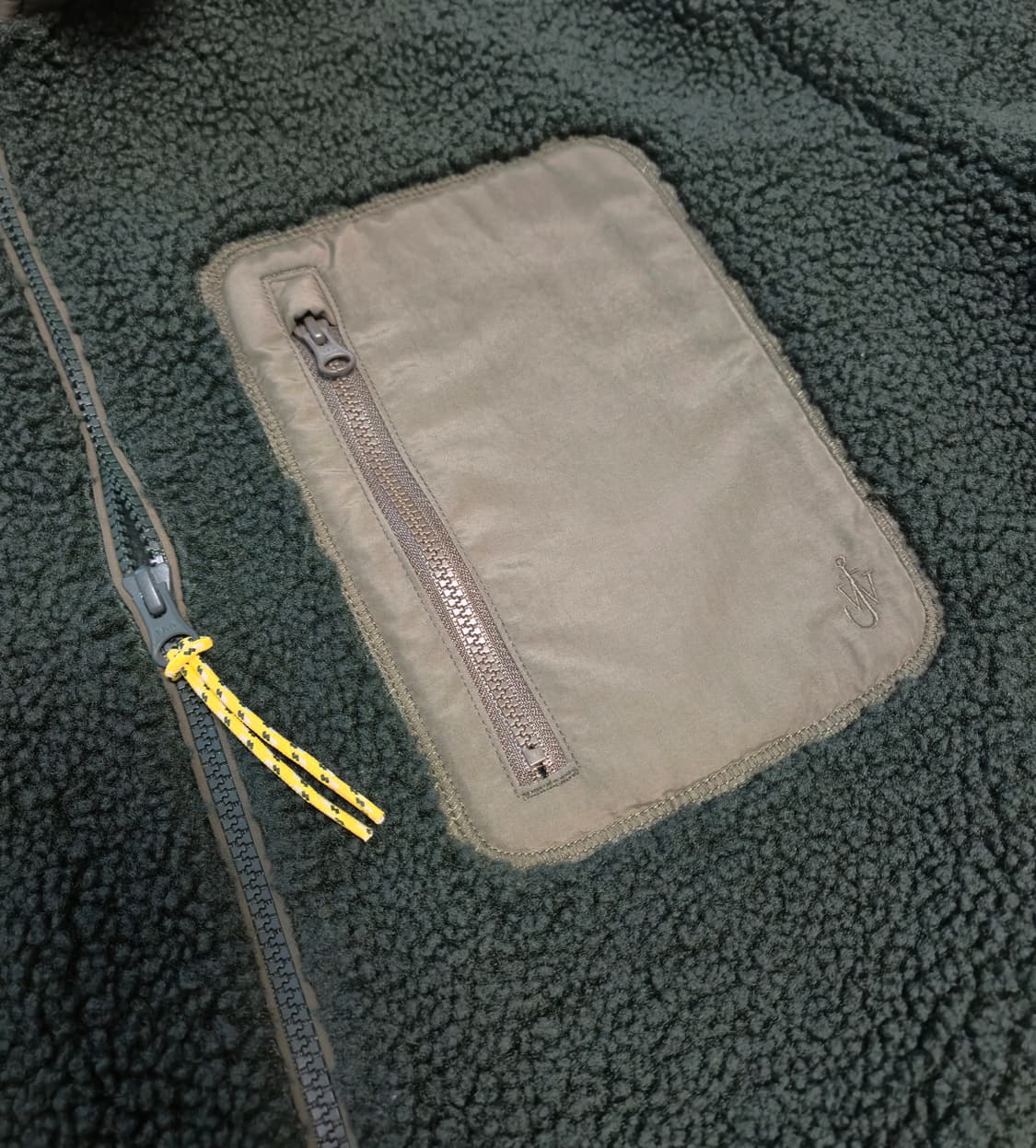 유니클로 / JW앤더슨 헤비후리스 다크그린 / 4XL 상품이미지5