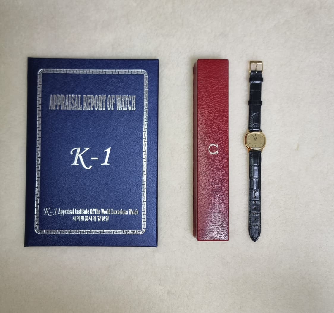 오메가 드빌 샴페인 골드 다이얼 쿼츠 여성시계 상품이미지8