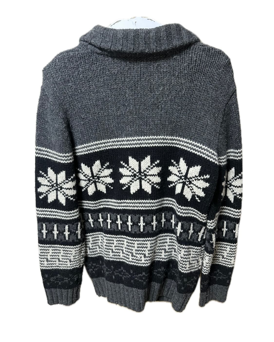 차콜색 노르딕 가디건 상품이미지2