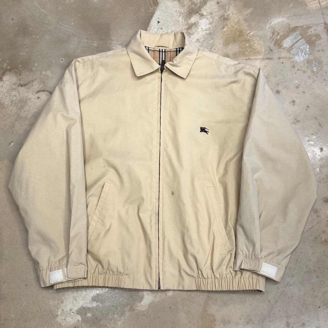 버버리 베이지 블루종 자켓 상품이미지2