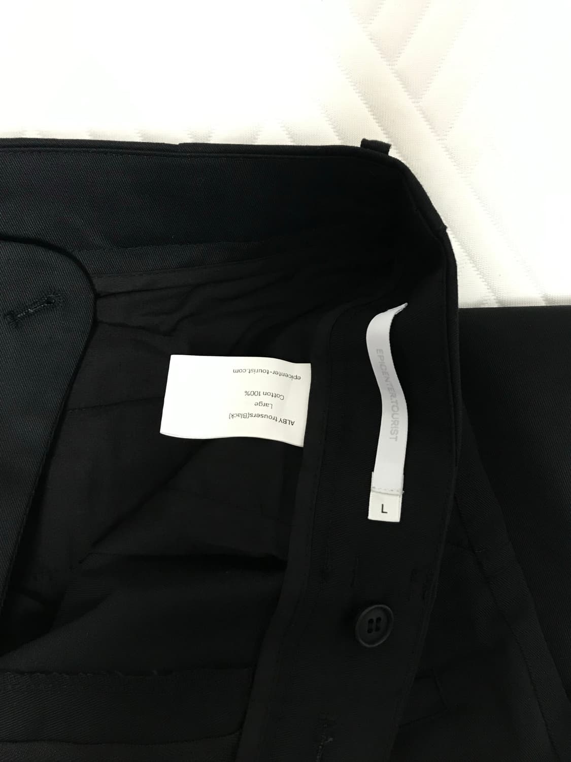 Alby trousers - black (L) 상품이미지4