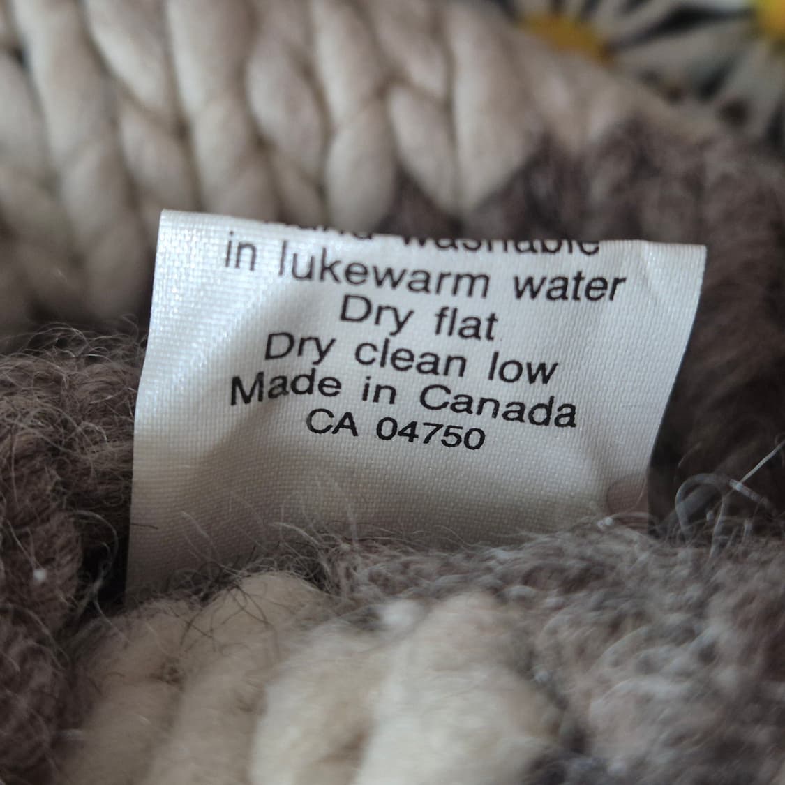 canadian sweater 썬더버드 리얼 캐나다 코위찬 M 상품이미지6