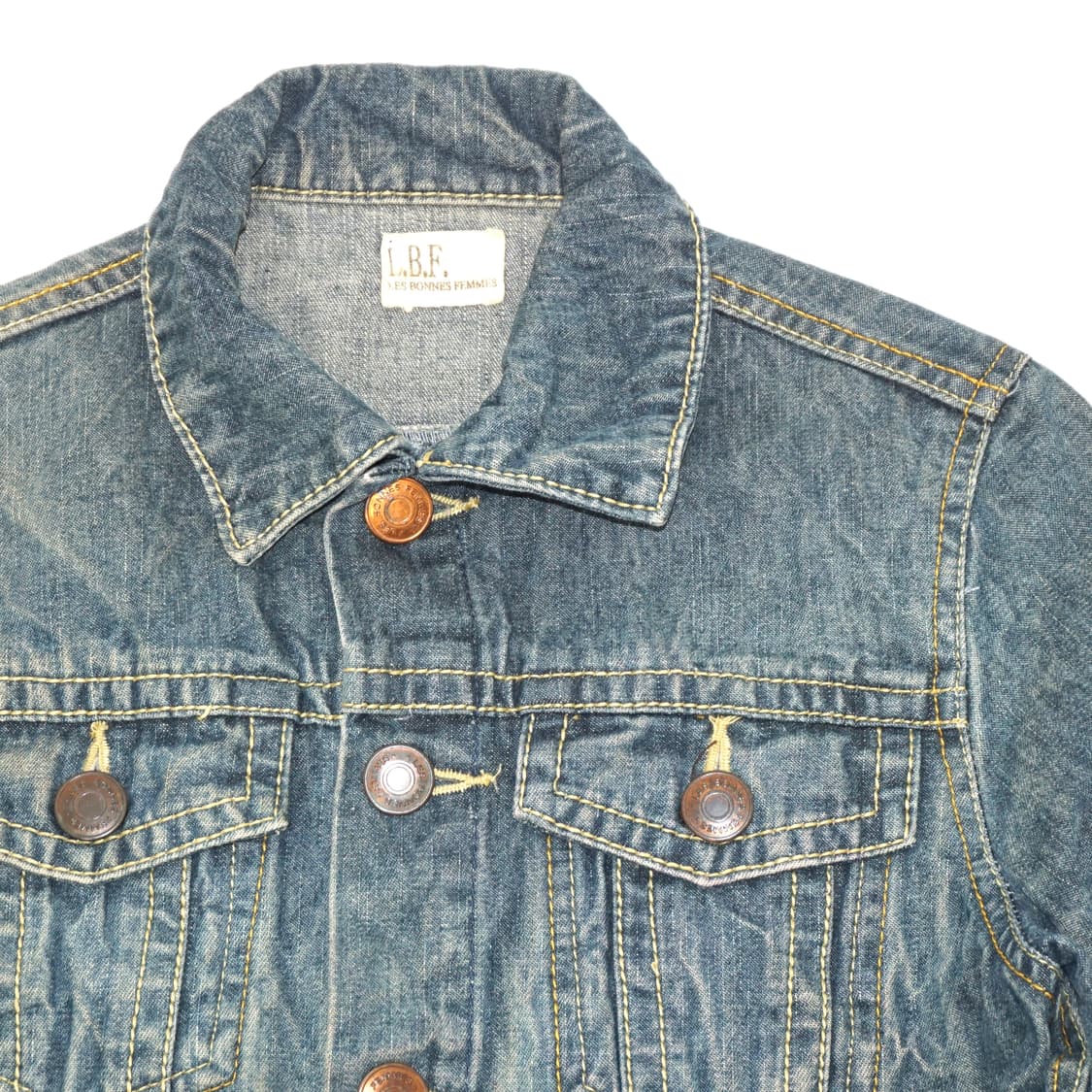l.b.f. 링클 데님 자켓 상품이미지2