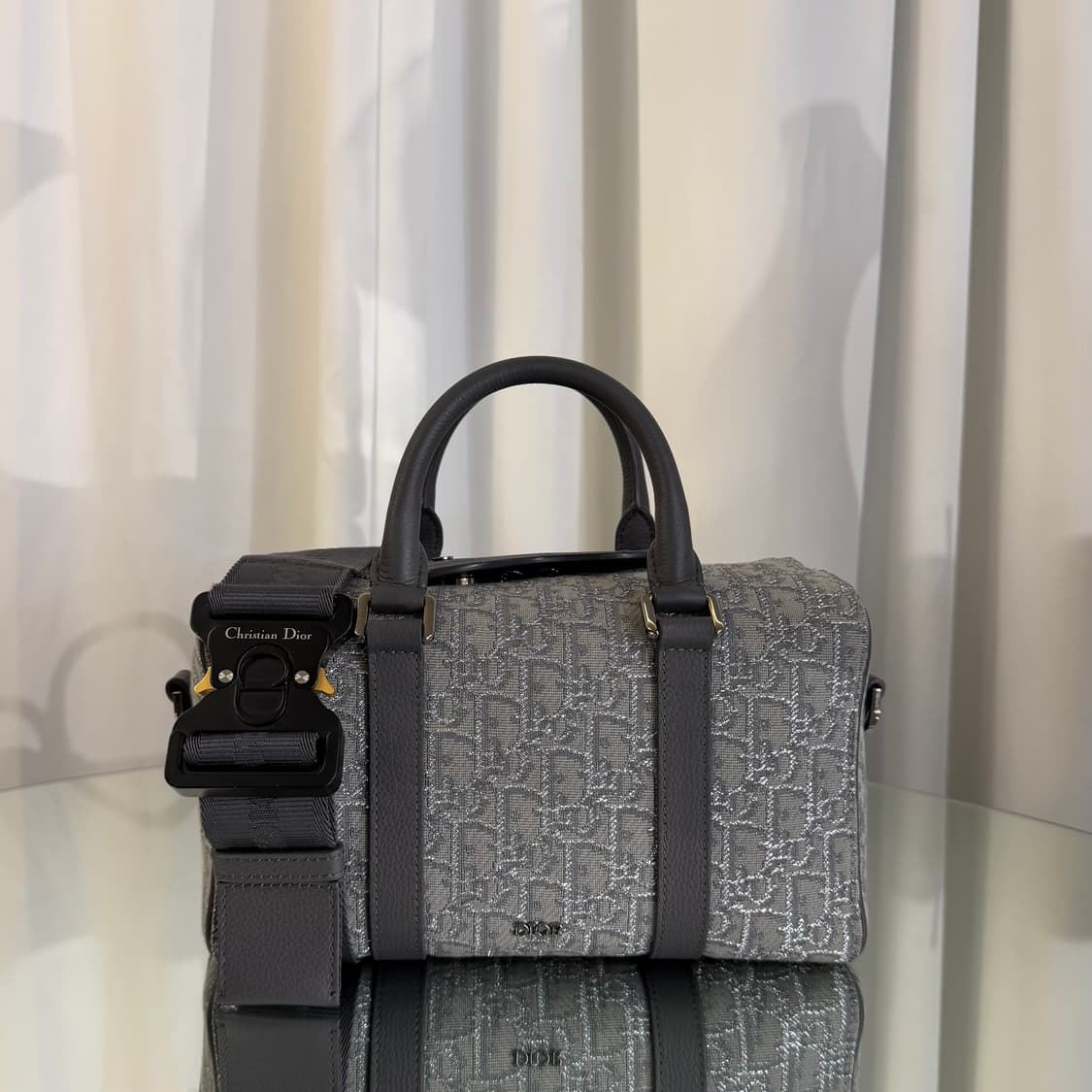 A+ / 26 디올 오블리크 루테늄 링고 백 한정판 (스트랩 포함) 상품이미지4