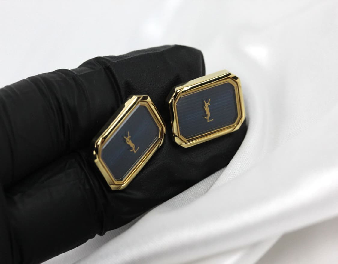 입생로랑 A+등급 남자 명품 커프스 빈티지 상품이미지7