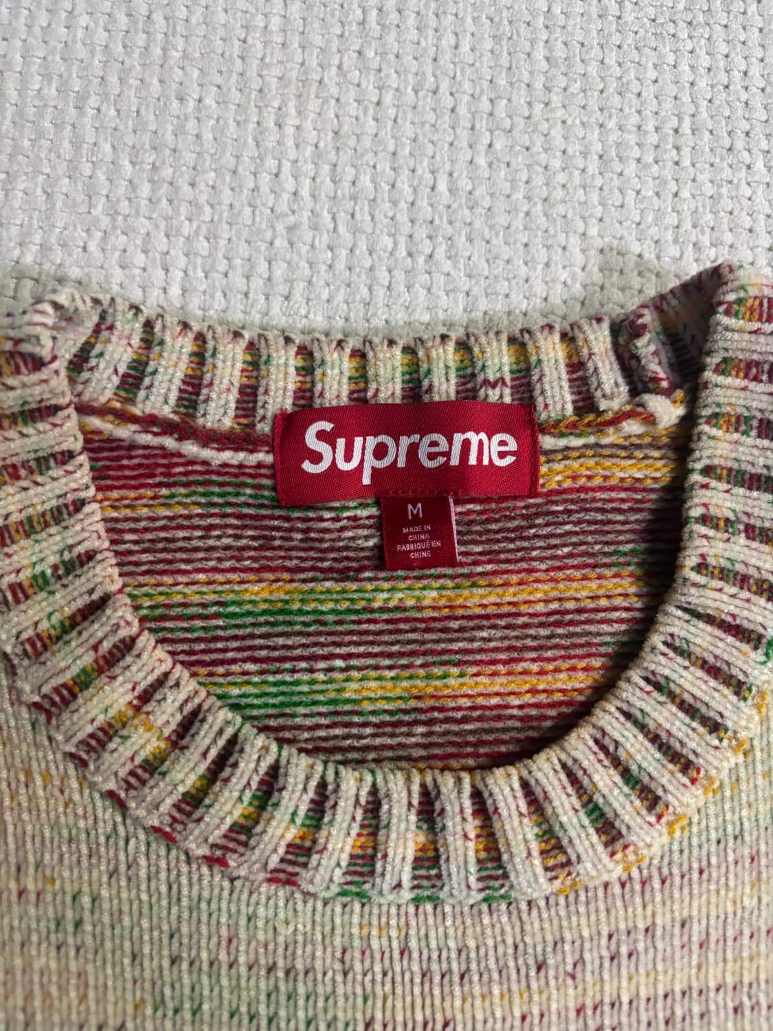 슈프림 콘트라스트 아크 스웨터 상품이미지4