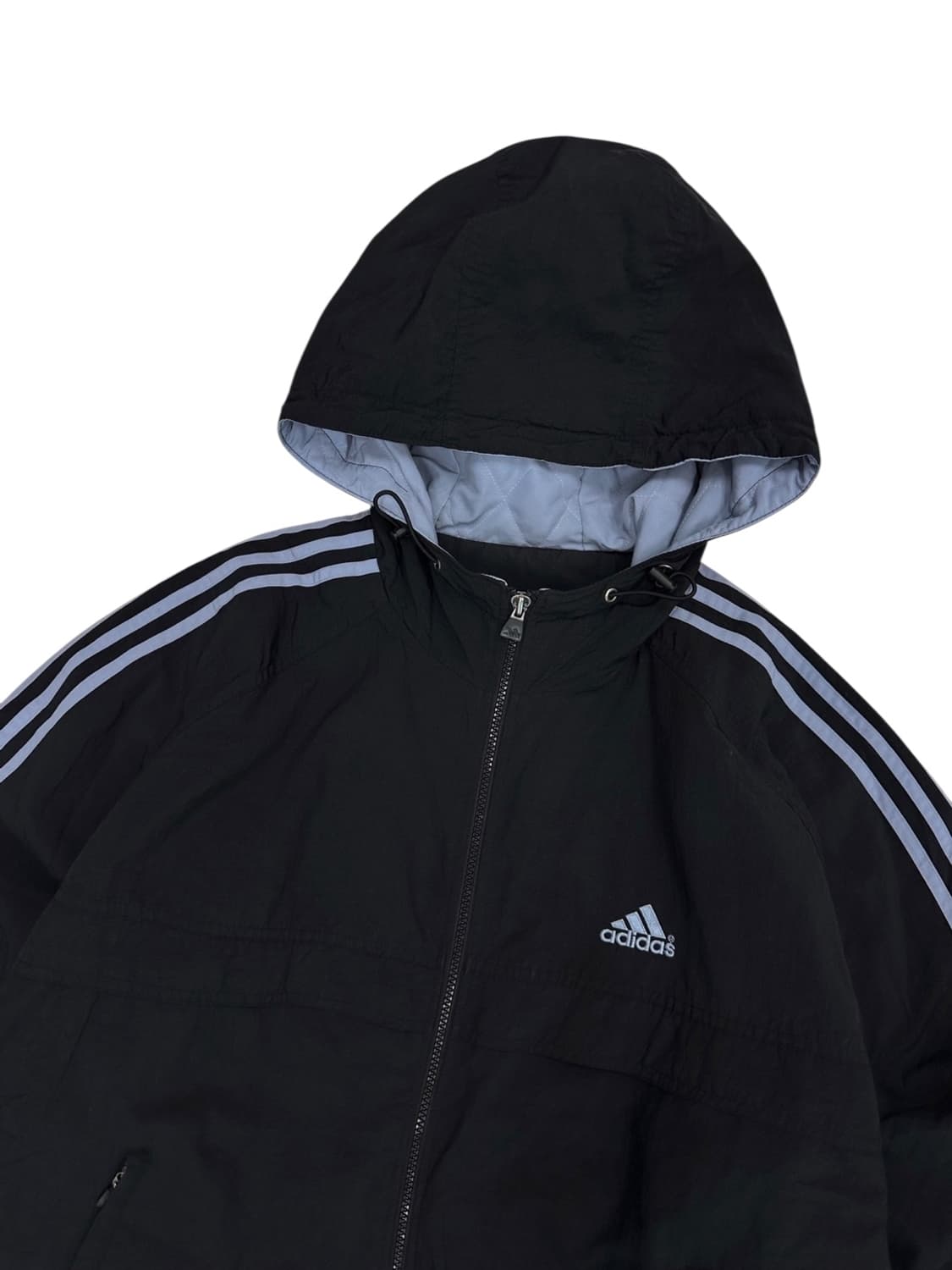 00s 아디다스 누빔점퍼 블랙 (2XL) 상품이미지2