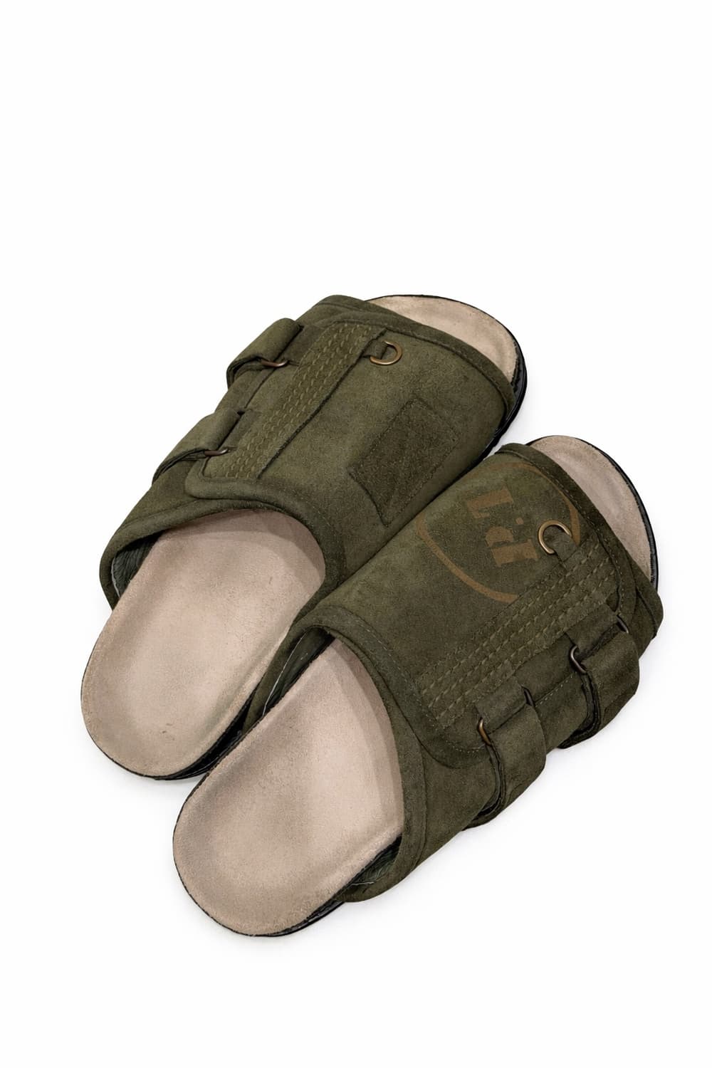 2) 폴리테루 점보 슬리퍼 올리브 2사이즈 상품이미지1