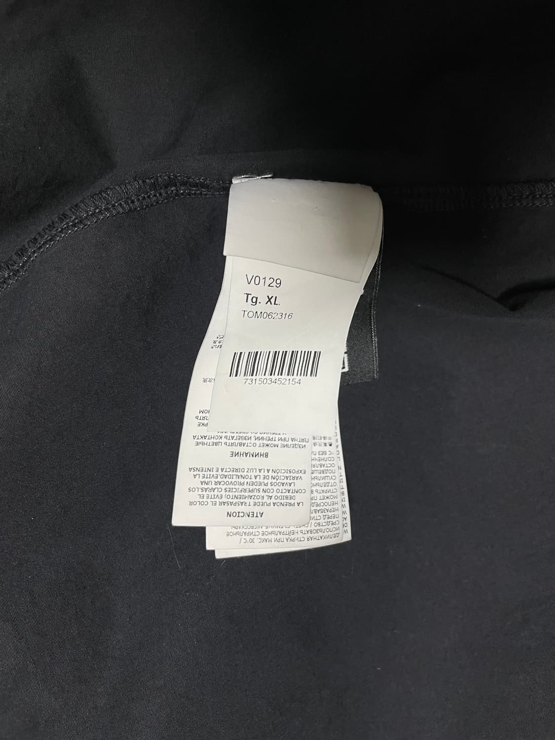 스톤아일랜드 올드이펙트 오버셔츠 블랙 [XL] 상품이미지6