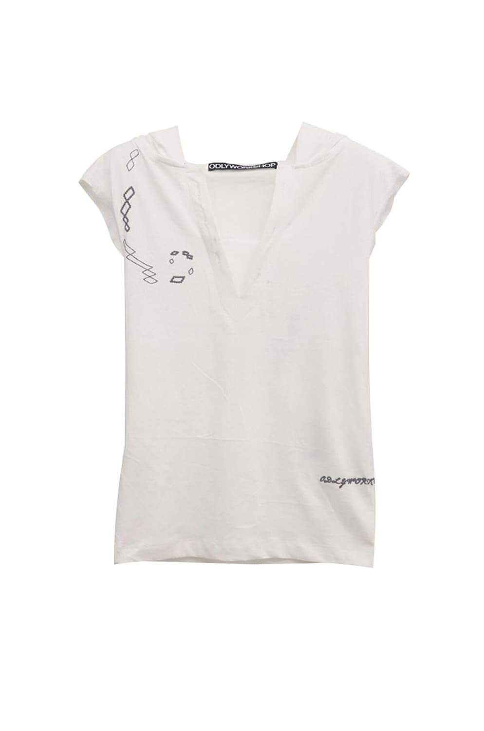 새상품)오들리워크샵 slim fit sleeveless hoodie 상품이미지1