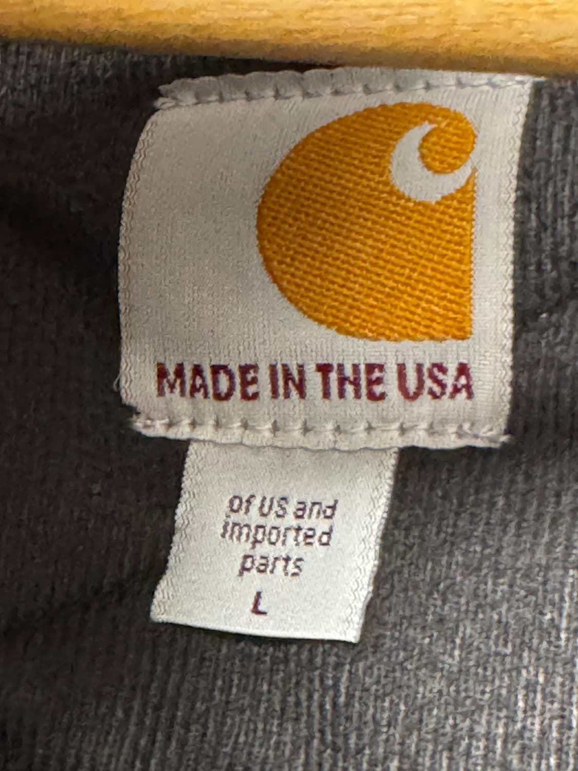 칼하트 덕액티브 자켓 빈티지 USA J140BLK XL 상품이미지10