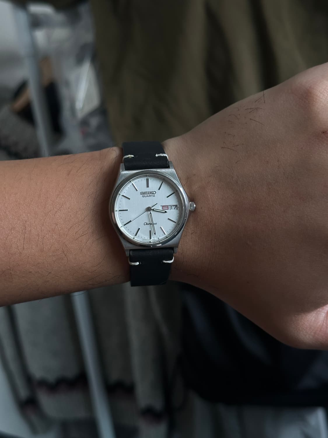 Seiko Vintage 세이코 크로노스 데이데이트 시계 상품이미지10