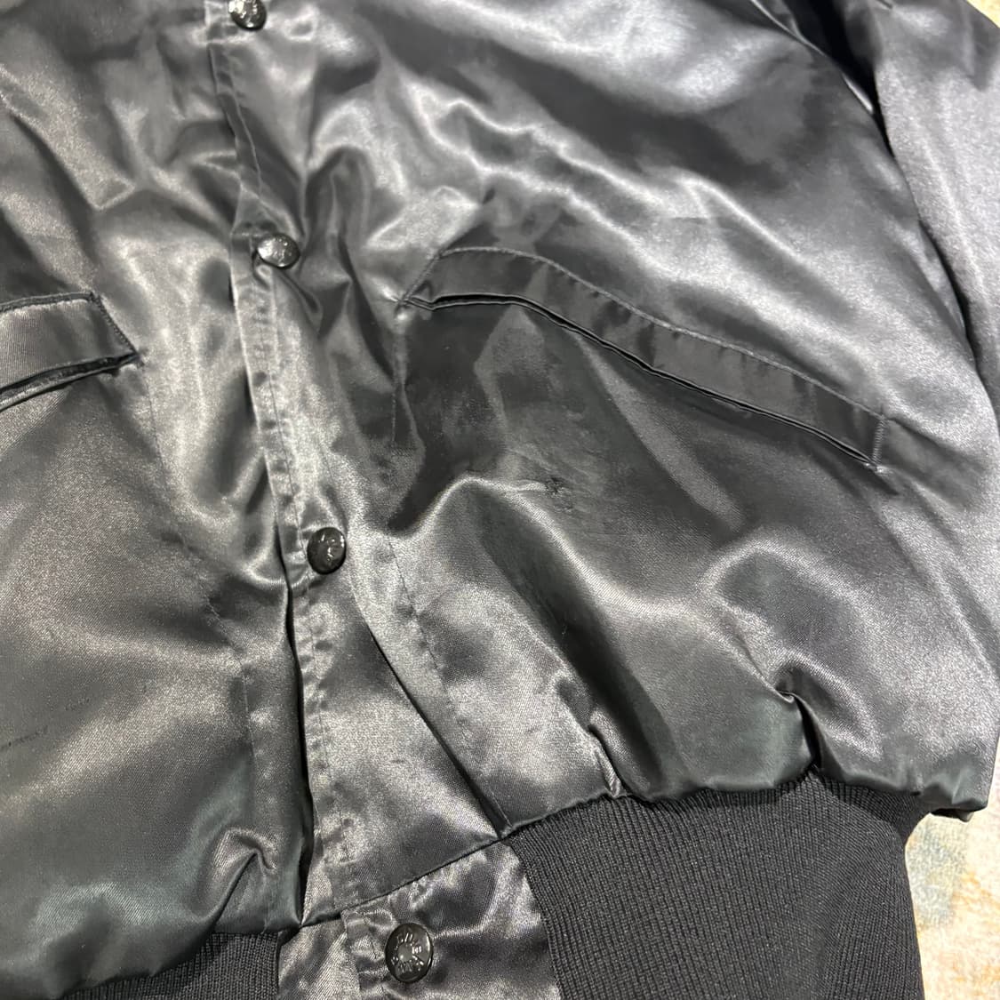 king Louie USA빈티지 자수 바시티봄버자켓 상품이미지3