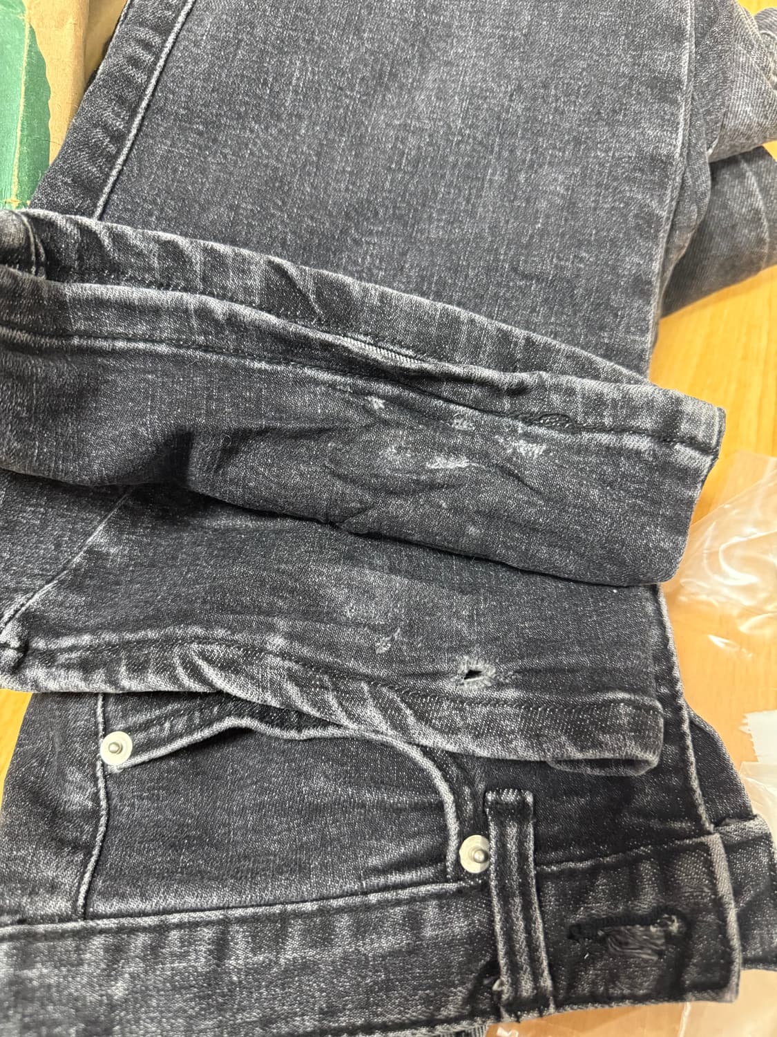 Dark cargo boots cut 상품이미지3