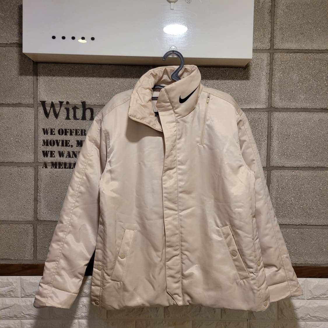 나이키 NSW 우먼 누빔 자켓 S 상품이미지1