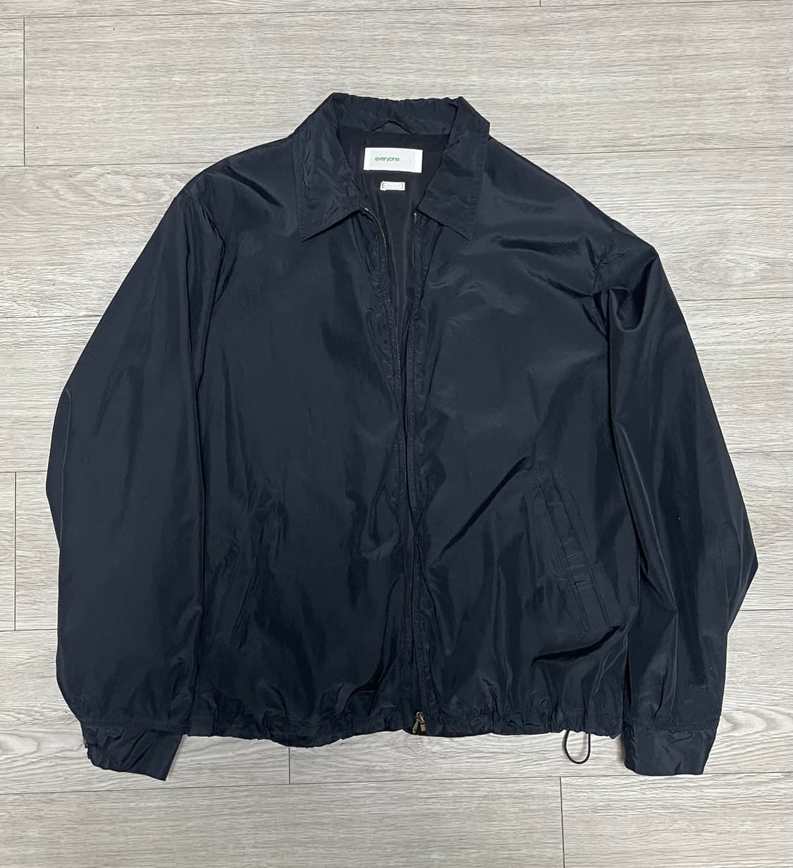 아프레쎄 실크 taffeta 코치자켓 네이비 3사이즈 상품이미지1