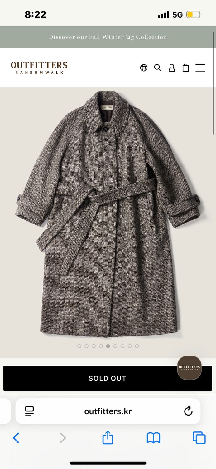 Outfitters 코트 상품이미지1