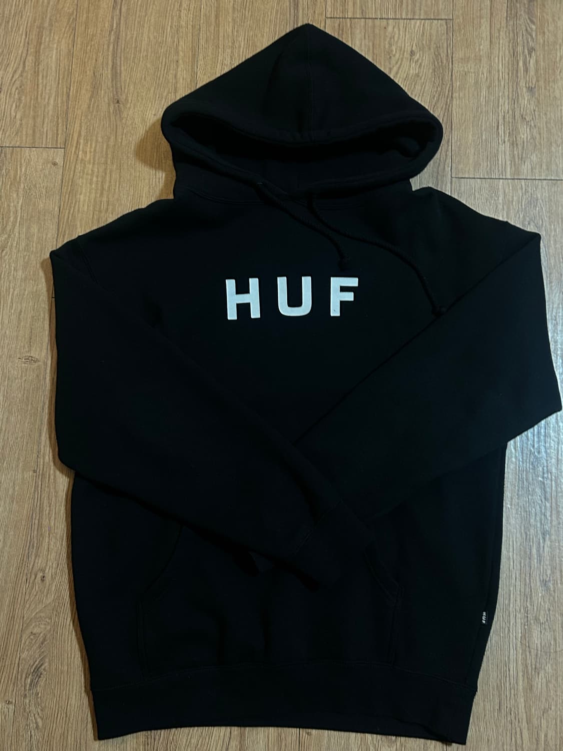 HUF 허프로고 후드티 블랙 M(100)사이즈 상품이미지2