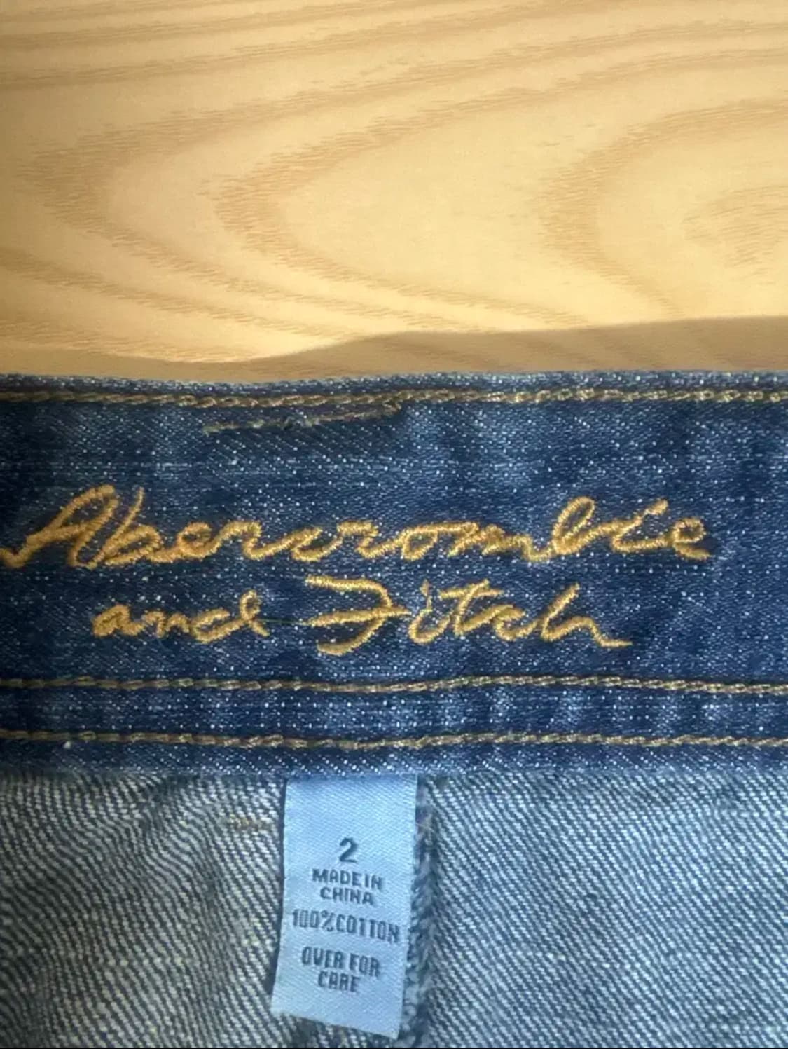 Abercrombie & Fitch 데님 미니 스커트 상품이미지7