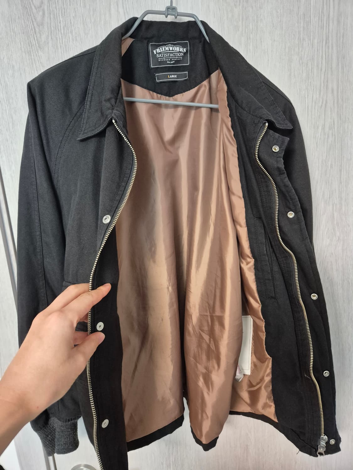 프리즘 웍스 헌팅 자켓 블랙 L 상품이미지5