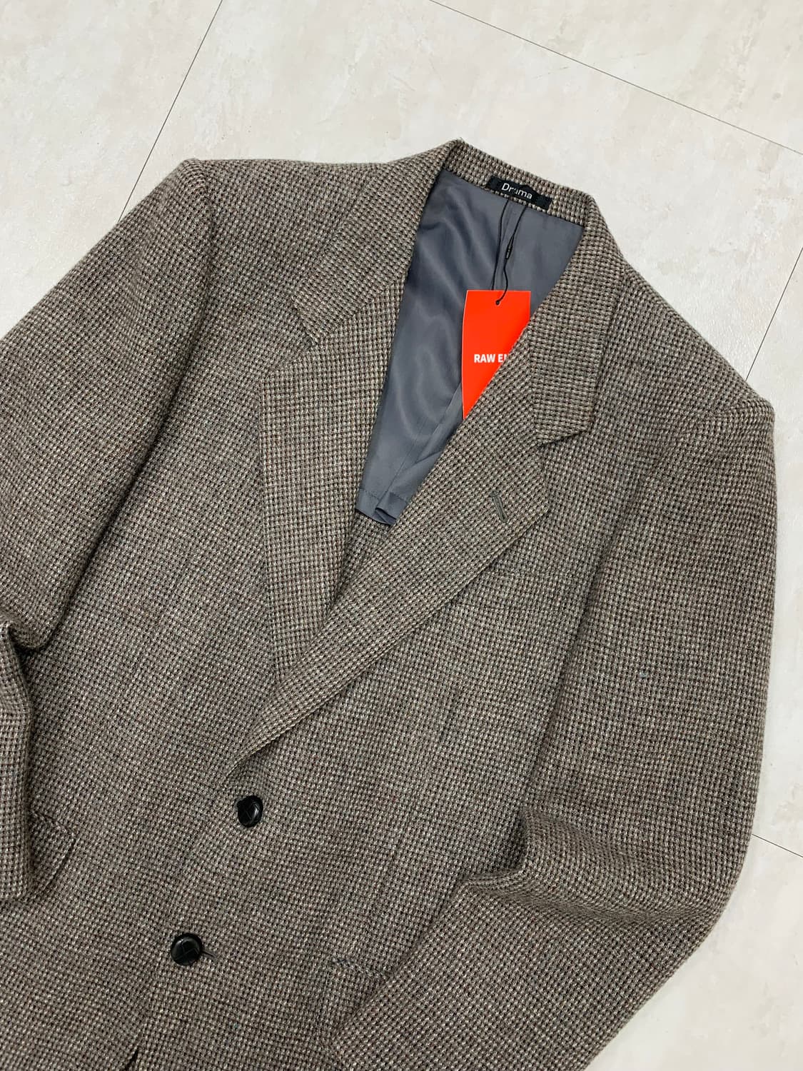 Drama 체크 블레이저 #280 상품이미지2