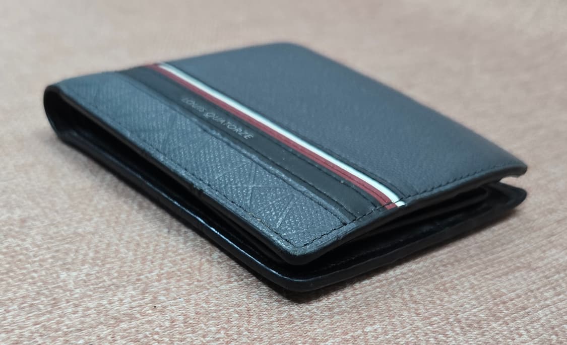 루이까또즈 남성반지갑  그레이 가죽  상품이미지4